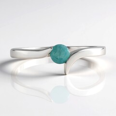 Anello in argento con Grandidierite