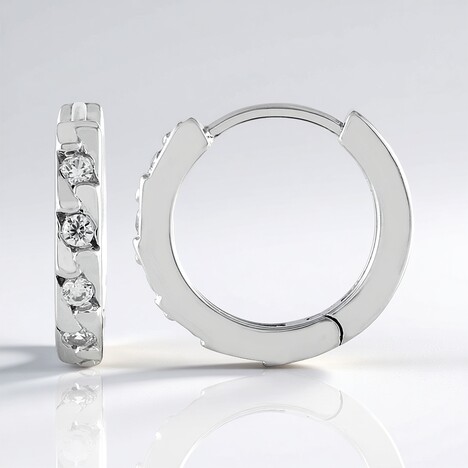 Orecchini in argento con Zircone