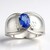Anello in argento con Tanzanite (Pallanova)