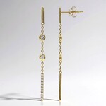 Orecchini in oro con Diamante SI2 (H) (CIRARI)