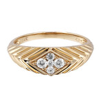 14K SI1 (H) Diamond Gold Ring (CIRARI)