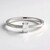Anello in argento con Petalite