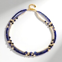 Collana in argento con Tanzanite