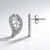 Orecchini in argento con Zircone