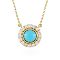 Sleeping Beauty Turquoise Silver Necklace (Faszination Türkis)