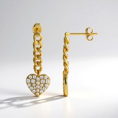 Orecchini in argento con Zircone