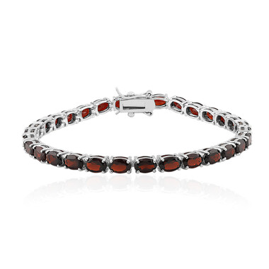 Granat-Silberarmband