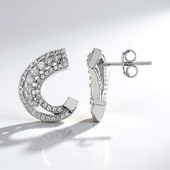Orecchini in argento con Zircone