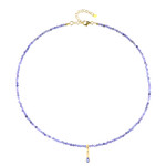 Collar en plata con Tanzanita