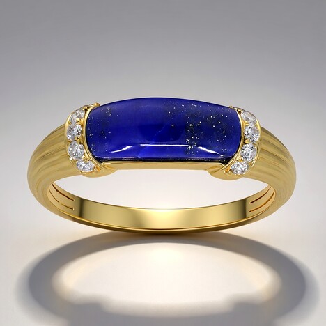 Anello in oro con Lapislazzuli (CIRARI)