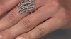 Anillo en plata con Topacio blanco