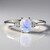 Anello in argento con Opale di Welo