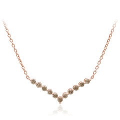 VS1 Argyle-Rose de France-Brillant-Silbercollier