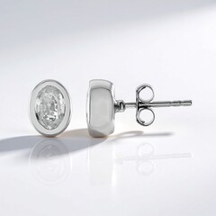 Orecchini in argento con Zircone