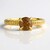 Anello in argento con Zircone Tramonto (Adela Silber)