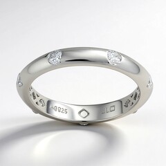 Anello in argento con Zircone