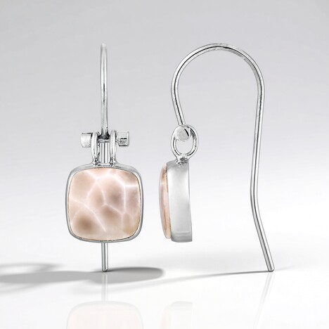 Orecchini in argento con Natrolite
