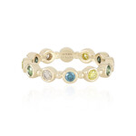 Gouden ring met I2 Bruine Diamanten (SUHANA)