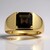 Bague en or et Saffordite (Amanda Adkins)