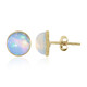 9K Welo Opal Gold Earrings