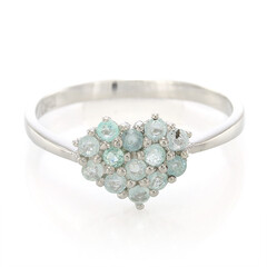 Paraiba Tourmaline Silver Ring