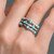Bague en argent et Turquoise Sleeping Beauty