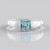 Anello in argento con Zircone Ratanakiri