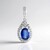 Ciondolo in argento con Cianite del Nepal