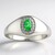 Anello in argento con Tsavorite AAA del Kenia