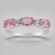Anello in oro con Spinello Birmano Rosa (CIRARI)