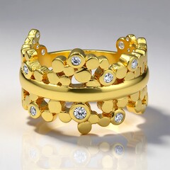 Anello in argento con Zircone