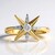 Anello in oro con Diamante IF (D) (Annette)