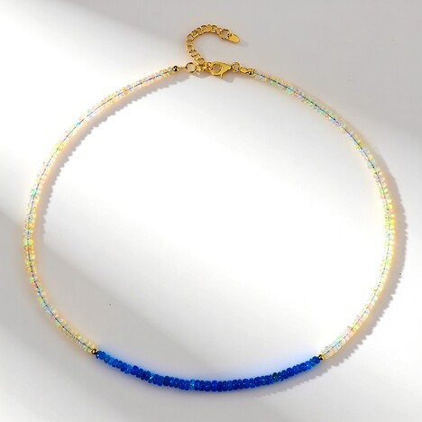 Collana in argento con Opale di Welo