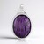 Ciondolo in argento con Charoite