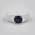 Anello in argento con Iolite