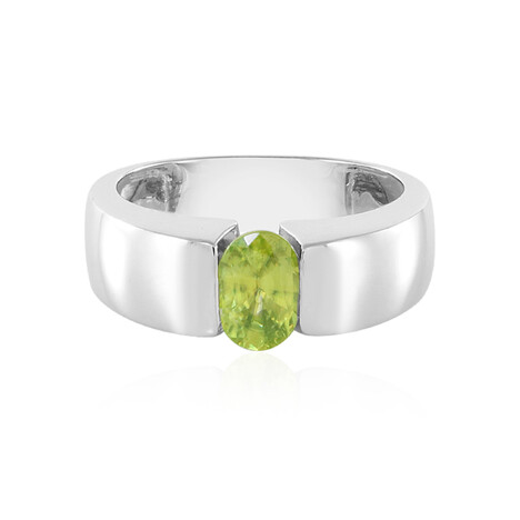 Anillo en plata con Esfena