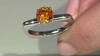 Zilveren ring met een sfaleriet (de Melo Essence)