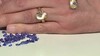 Zilveren halsketting met een parelmoer (Gems en Vogue)