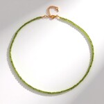 Collana in argento con Peridoto