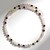 Collana rigida in acciaio con Kunzite Brasiliana (Riya)