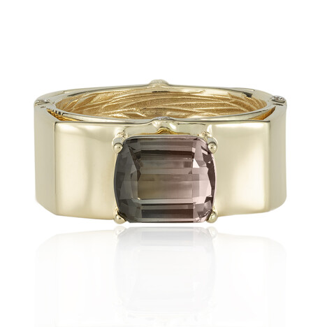 Anillo en oro con Turmalina sandía (de Melo)