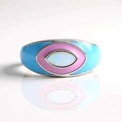 Anello in argento con Opale di Welo