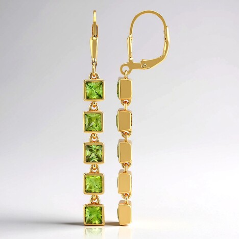 Orecchini in argento con Sfene