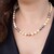 Collana in argento con Ematite Dorata