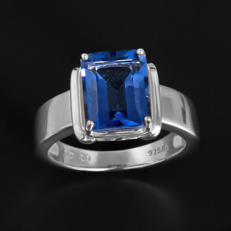 Farbwechsel-Fluorit-Silberring (Pallanova)