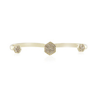 Anello in oro con Diamante Champagne I2 (de Melo)