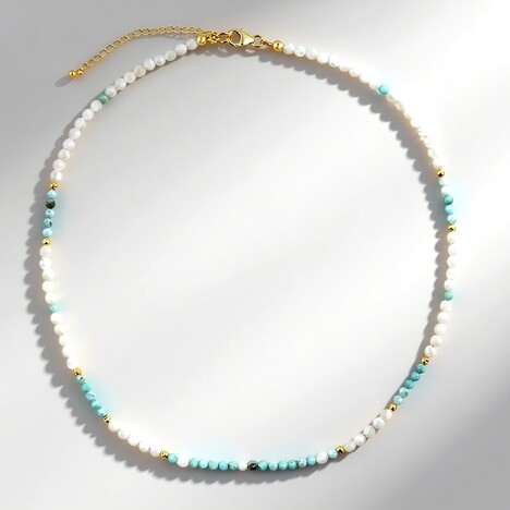 Collana in argento con Larimar