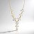 Collana in argento con Topazio Bianco
