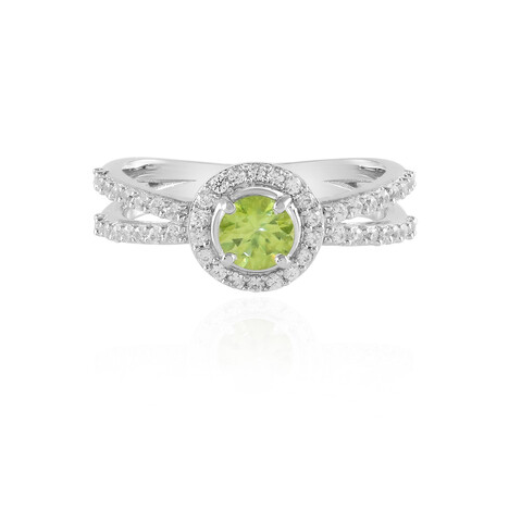 Zilveren ring met een Sfeen