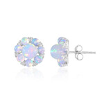 Zilveren oorbellen met Welo-opalen (de Melo Essence)